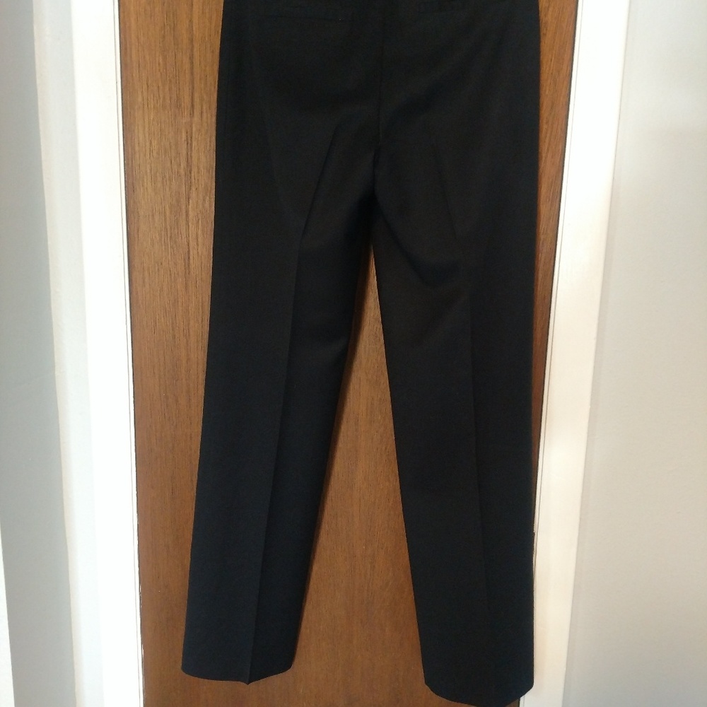 Jcrew black Italian Merino Wool Lined Womens Pants